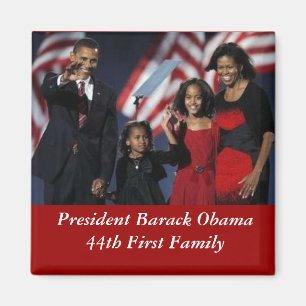 Obama Souvenir Square Magnet