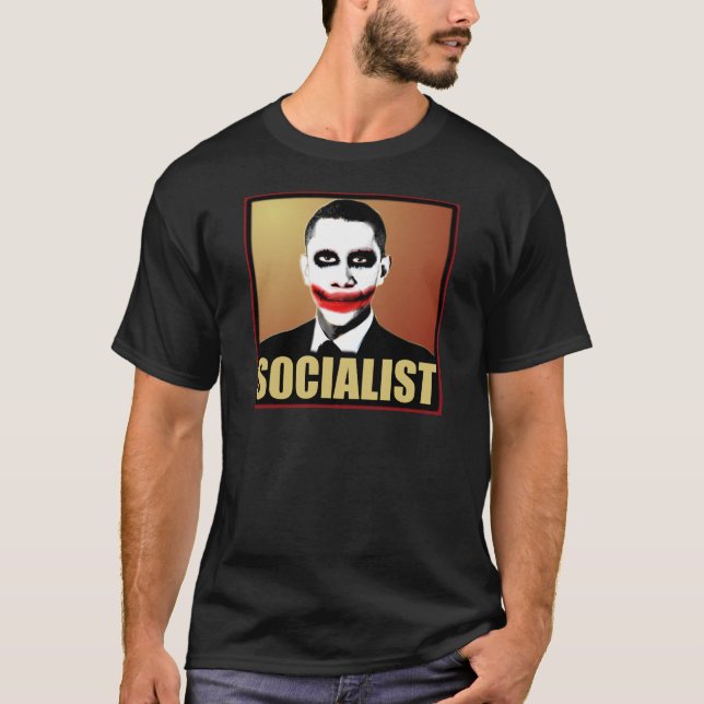 Obama-Sozialist T-Shirt (Vorderseite)