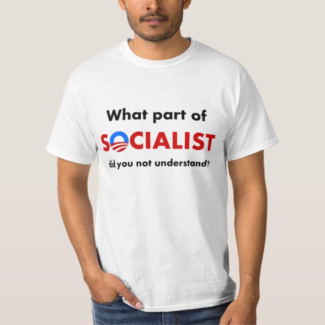 Obama-Sozialisten-T - Shirt (Vorderseite)