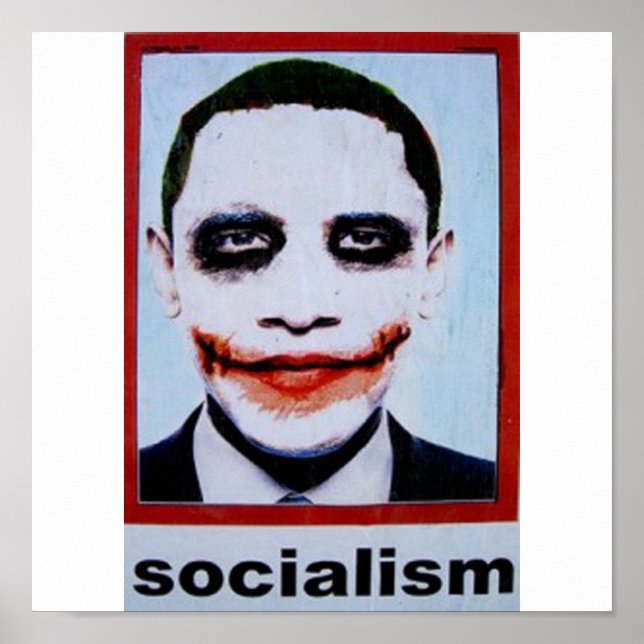 obama-sozialistisch-groß poster (Vorne)