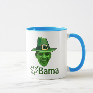 Obama St Patricks Day Tasse