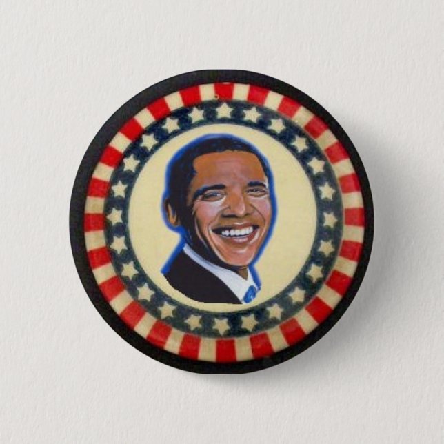 Obama stars&stripes button (Vorderseite)