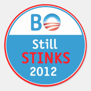 Obama stinkt Sticker