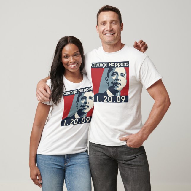 Obama-T - Shirt ändern (Unisex)