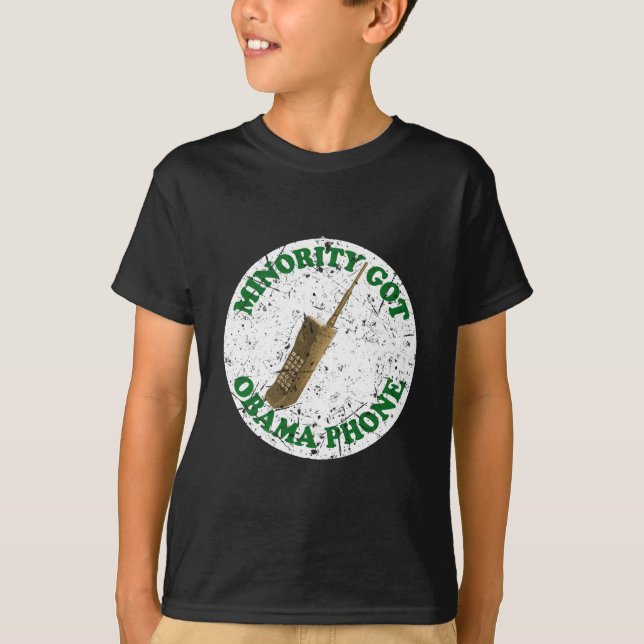Obama-Telefon T-Shirt (Vorderseite)