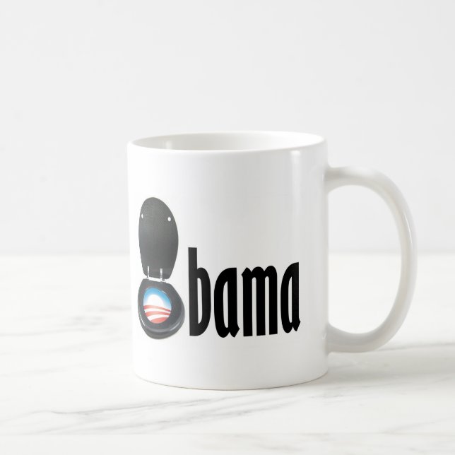 Obama (Toilette) Tasse (Rechts)
