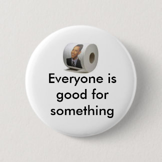 Obama-Toilettenpapier Button