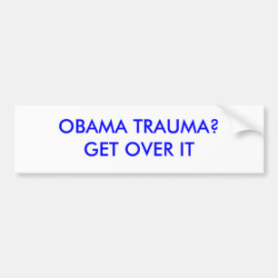OBAMA-TRAUMA? ERHALTEN SIE ÜBER IHM AUTOAUFKLEBER