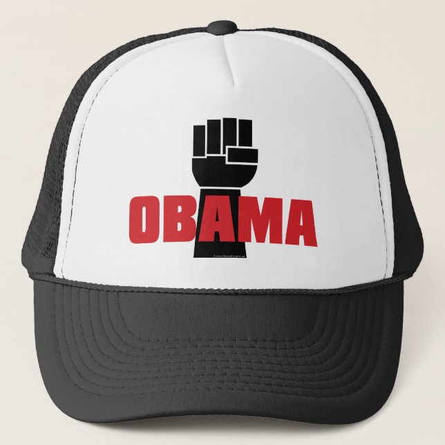 Obama! Truckerkappe (Vorderseite)