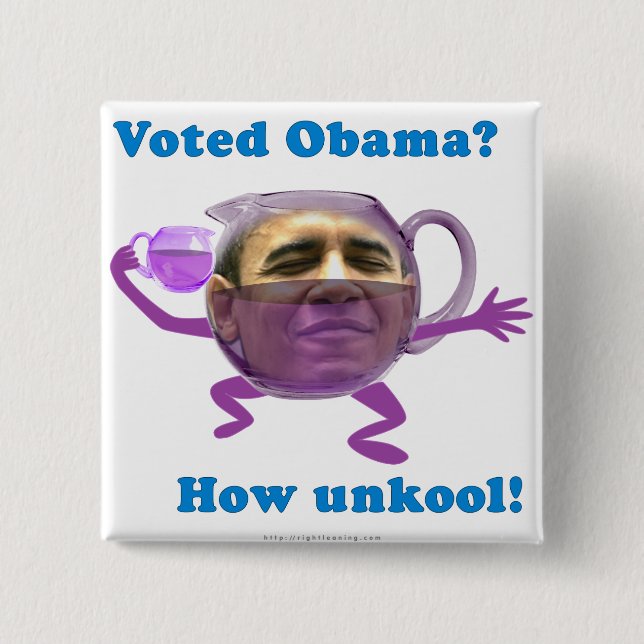 Obama unkool button (Vorderseite)