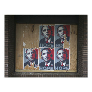 Obama unterzeichnet herein ein verschaltes Fenster Fotodruck