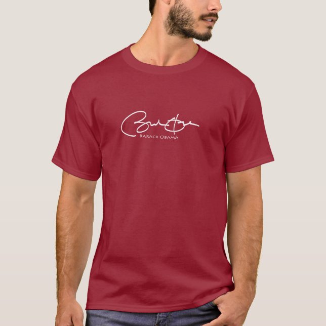 Obama-Unterzeichnung T-Shirt (Vorderseite)