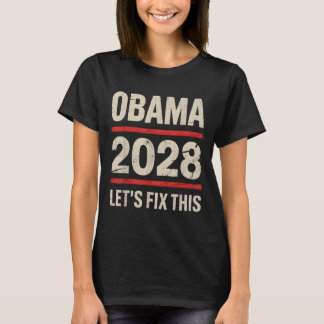 Obama Vintag Präsident 2028 Obama _16 T-Shirt