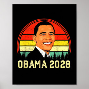 Obama Vintag Präsident 2028 Obama _1 Poster