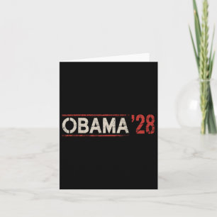 Obama Vintag Präsident 2028 Obama _23 Karte