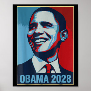 Obama Vintag Präsident 2028 Obama _27 Poster