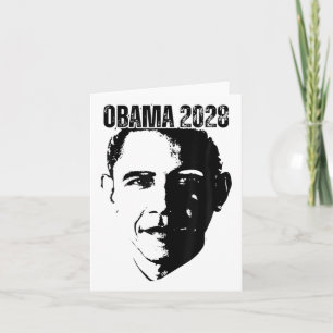 Obama Vintag Präsident 2028 Obama _4 Karte