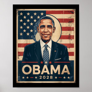 Obama Vintag Präsident 2028 Obama 6 Poster