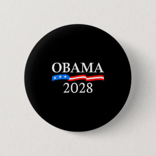 Obama Vintag Retro Patriotic 2028 politische Prote Button