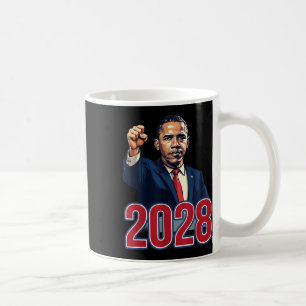 Obama Vintag Retro Patriotic 2028 politische Prote Kaffeetasse