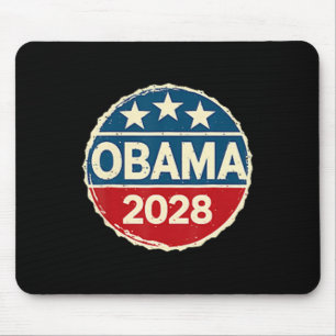 Obama Vintag Retro Patriotic 2028 politische Prote Mousepad