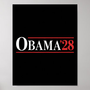 Obama Vintag Retro Patriotic 2028 politische Prote Poster