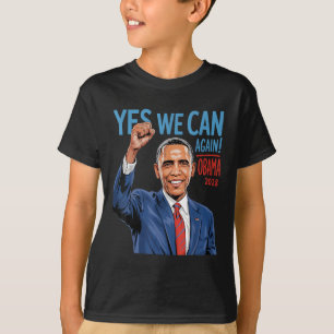 Obama Vintag Retro Patriotic 2028 politische Prote T-Shirt