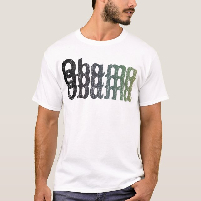 Obama Vintag T-Shirt (Vorderseite)