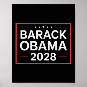 Obama Vintage Präsident 2028 Obama _19 Poster