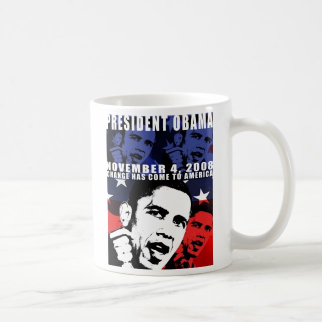 Obama-Wahl NachtTasse Tasse (Rechts)