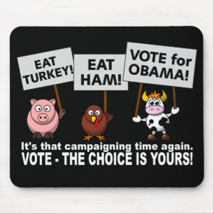 Obama wählt Mousepad