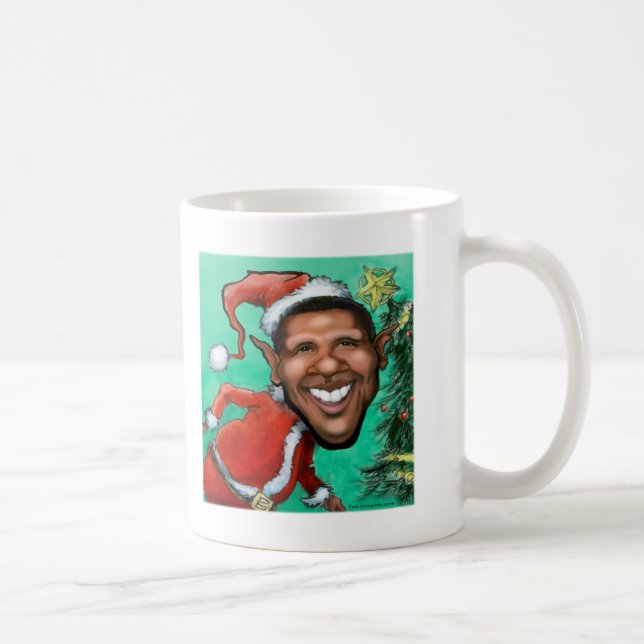 Obama-Weihnachten Tasse (Rechts)