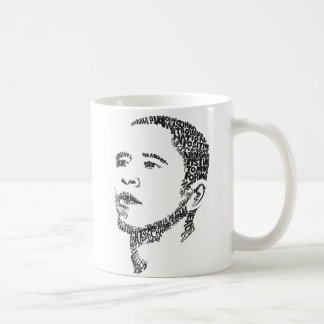 Obama: Wörter der Hoffnungs-Tasse Tasse