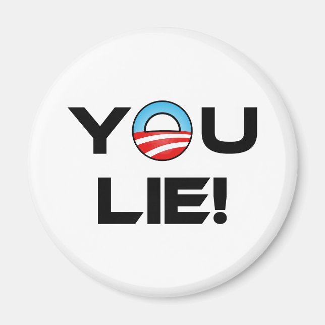 Obama You Lie Magnet (Vorne)