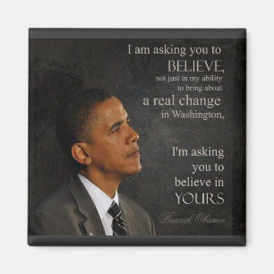 Obama Zitat Magnet