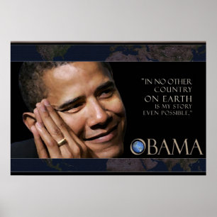 Obama-Zitat-Plakat Poster