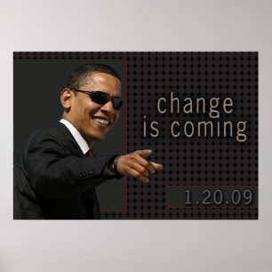 Obama Zitat Poster