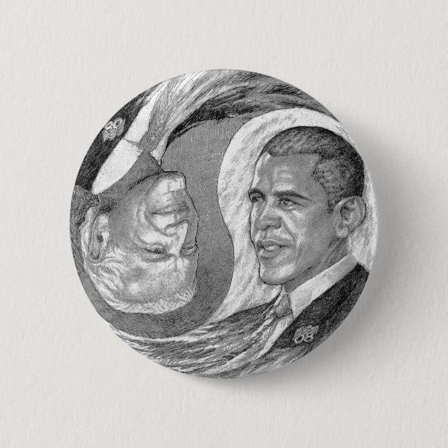 ObamaBiden Knöpfe Button (Vorderseite)
