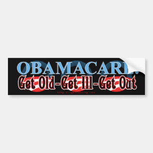 Obamacare Autoaufkleber