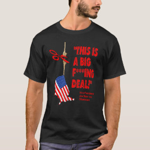 Obamacare große Sache, die durch einen Faden hän T-Shirt
