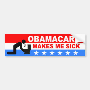 ObamaCare macht mich krank Autoaufkleber