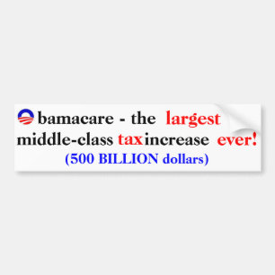 Obamacare Steuer Autoaufkleber