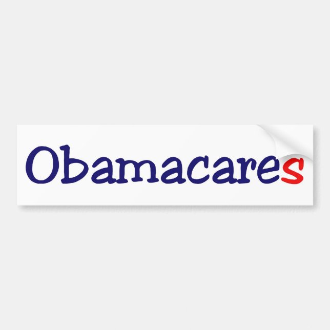 Obamacares Autoaufkleber (Vorne)