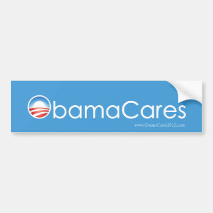 ObamaCares Autoaufkleber (Himmel-Blau)