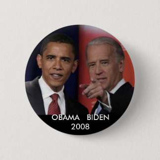 obamadebate, OBAMA BIDEN2008 Button