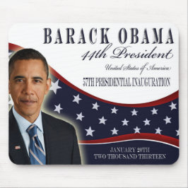 Obamaeröffnungsandenken 2013 Mousepad