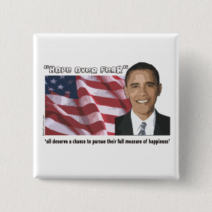 Obamaeröffnungszitat-Andenken Button