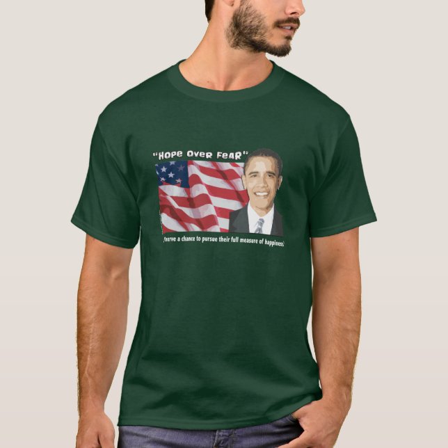 Obamaeröffnungszitat-T - Shirts (Vorderseite)