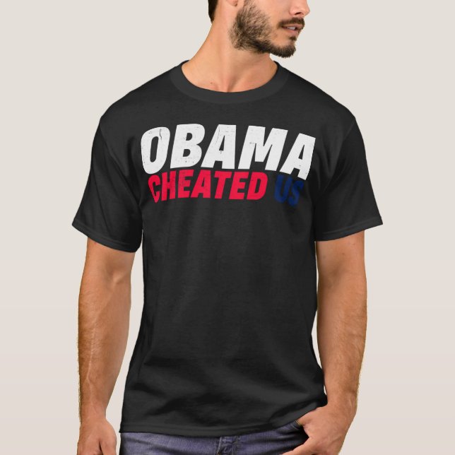 Obamagate Skandal Clinton Trump T-Shirt (Vorderseite)