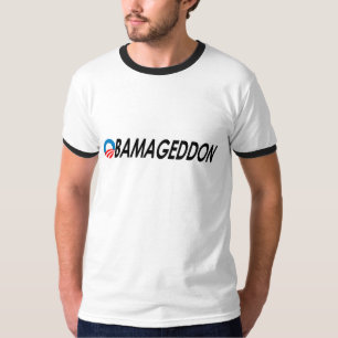 Obamageddon Schwarzes T-Shirt